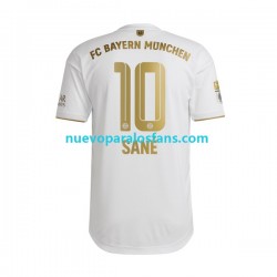 Camiseta de Fútbol Bayern de Múnich Leroy Sane 10 Hombre Exterior 2022-2023 Manga Corta