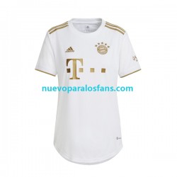 Camiseta de Fútbol Bayern de Múnich Mujer Exterior 2022-2023 Manga Corta