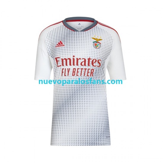 Camiseta de Fútbol Benfica Hombre Tercera 2022-2023 Manga Corta