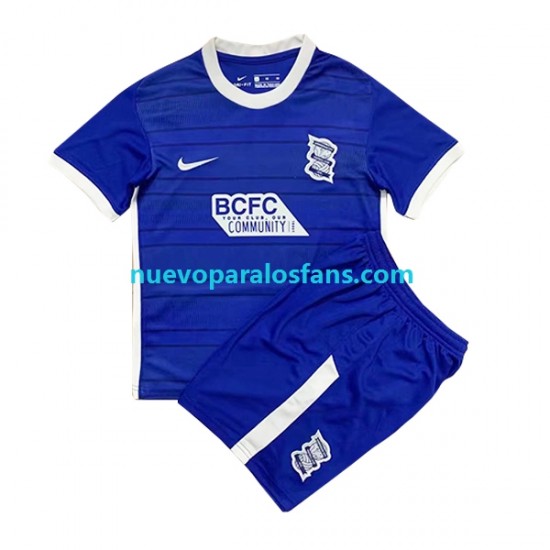 Camiseta de Fútbol Birmingham City Niño Casa 2022-2023 Manga Corta