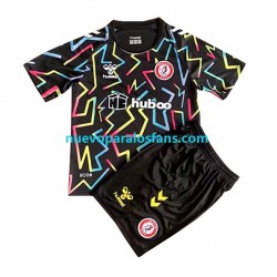Camiseta de Fútbol Bristol City Portero Niño Casa 2022-2023 Manga Corta