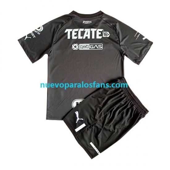 Camiseta de Fútbol CF Monterrey Portero Niño Exterior 2022-2023 Manga Corta