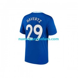Camiseta de Fútbol Chelsea Kai Havertz 29 Hombre Casa 2022-2023 Manga Corta