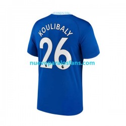 Camiseta de Fútbol Chelsea Kalidou Koulibaly 26 Hombre Casa 2022-2023 Manga Corta