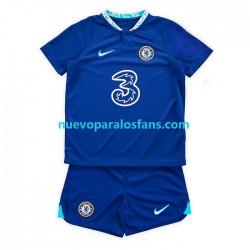 Camiseta de Fútbol Chelsea Niño Casa 2022-2023 Manga Corta