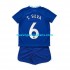 Camiseta de Fútbol Chelsea T. Silva 6 Niño Casa 2022-2023 Manga Corta