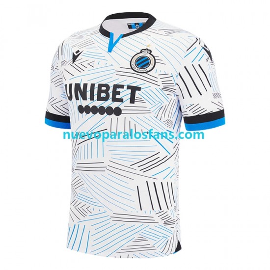 Camiseta de Fútbol Club Brugge Hombre Exterior 2022-2023 Manga Corta