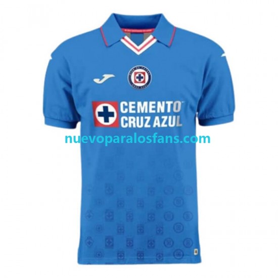 Camiseta de Fútbol Cruz Azul Hombre Casa 2022-2023 Manga Corta