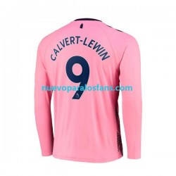 Camiseta de Fútbol Everton Calvert-Lewin 9 Hombre Exterior 2022-2023 Manga Larga