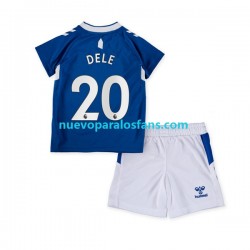 Camiseta de Fútbol Everton Dele Alli 20 Niño Casa 2022-2023 Manga Corta