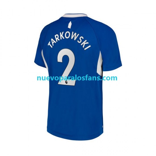 Camiseta de Fútbol Everton James Tarkowski 2 Hombre Casa 2022-2023 Manga Corta