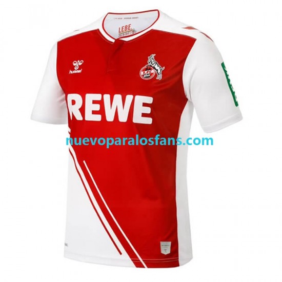 Camiseta de Fútbol FC Köln Hombre Casa 2022-2023 Manga Corta