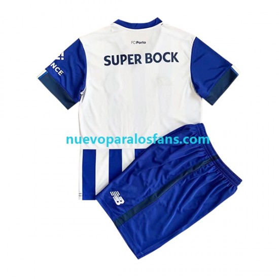 Camiseta de Fútbol FC Porto Niño Casa 2022-2023 Manga Corta