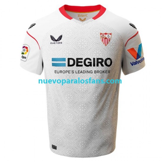 Camiseta de Fútbol Sevilla FC Hombre Casa 2022-2023 Manga Corta