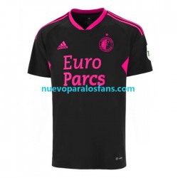 Camiseta de Fútbol Feyenoord Rotterdam Hombre Tercera 2022-2023 Manga Corta
