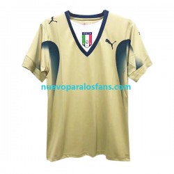 Camiseta de Fútbol Italia Portero Retro Hombre Casa 2006 Manga Corta
