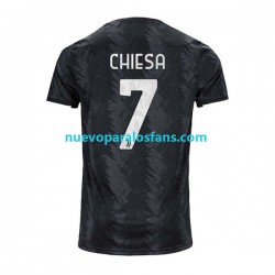 Camiseta de Fútbol Juventus Chiesa 7 Hombre Exterior 2022-2023 Manga Corta