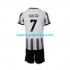 Camiseta de Fútbol Juventus Chiesa 7 Niño Casa 2022-2023 Manga Corta
