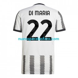 Camiseta de Fútbol Juventus Di Maria 22 Hombre Casa 2022-2023 Manga Corta