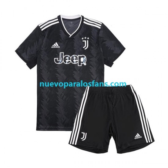 Camiseta de Fútbol Juventus Niño Exterior 2022-2023 Manga Corta