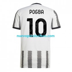 Camiseta de Fútbol Juventus Pogba 10 Hombre Casa 2022-2023 Manga Corta