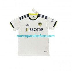 Camiseta de Fútbol Leeds United Hombre Casa 2022-2023 Manga Corta