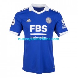 Camiseta de Fútbol Leicester City Hombre Casa 2022-2023 Manga Corta