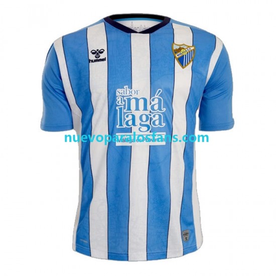 Camiseta de Fútbol Málaga CF Hombre Casa 2022-2023 Manga Corta