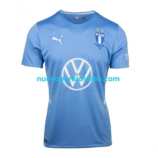 Camiseta de Fútbol Malmö FF Hombre Casa 2022 Manga Corta