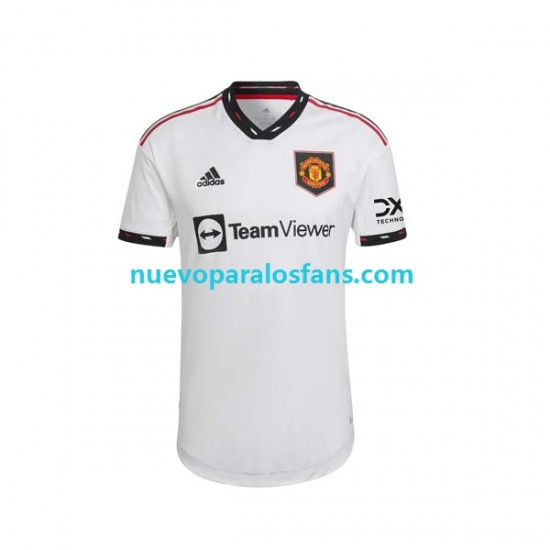 Camiseta de Fútbol Manchester United Hombre Exterior 2022-2023 Manga Corta