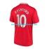 Camiseta de Fútbol Manchester United Rashford 10 Hombre Casa 2022-2023 Manga Corta