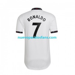 Camiseta de Fútbol Manchester United Ronaldo 7 Hombre Exterior 2022-2023 Manga Corta