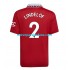 Camiseta de Fútbol Manchester United Victor Lindelof 2 Hombre Casa 2022-2023 Manga Corta