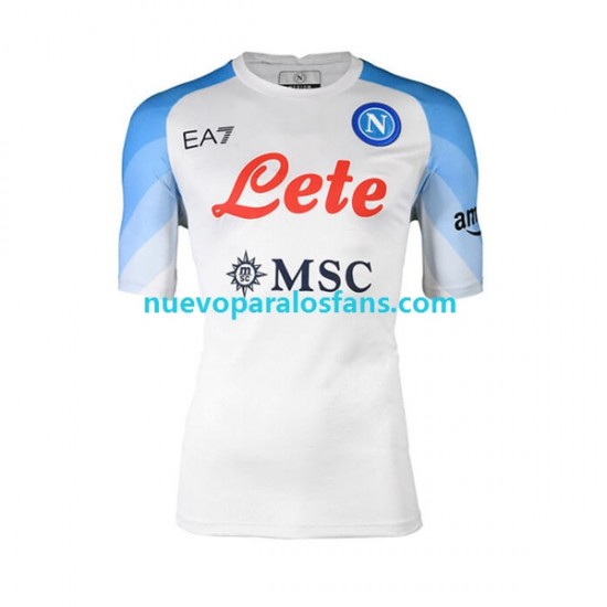 Camiseta de Fútbol Napoli Hombre Exterior 2022-2023 Manga Corta