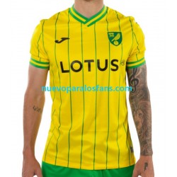 Camiseta de Fútbol Norwich City Hombre Casa 2022-2023 Manga Corta