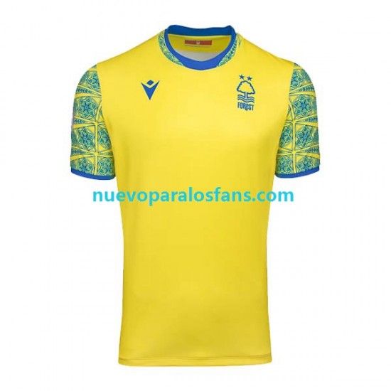 Camiseta de Fútbol Nottingham Forest Hombre Exterior 2022-2023 Manga Corta