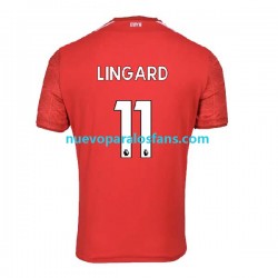 Camiseta de Fútbol Nottingham Forest Jesse Lingard 11 Hombre Casa 2022-2023 Manga Corta