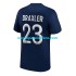 Camiseta de Fútbol Paris Saint-Germain Draxler 23 Hombre Casa 2022-2023 Manga Corta