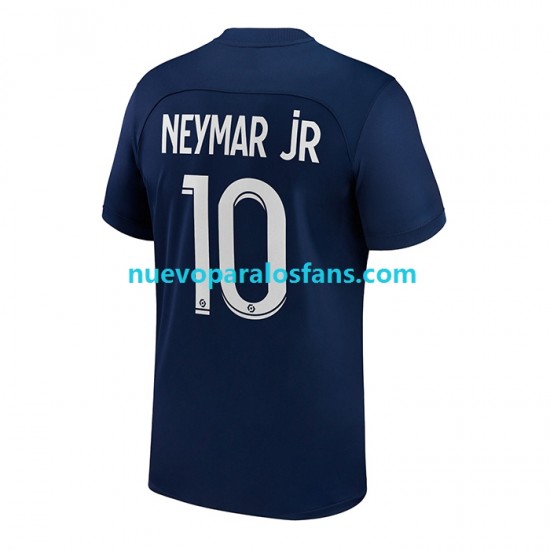 Camiseta de Fútbol Paris Saint-Germain Neymar Jr 10 Hombre Casa 2022-2023 Manga Corta