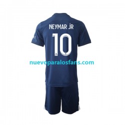 Camiseta de Fútbol Paris Saint-Germain Neymar Jr 10 Niño Casa 2022-2023 Manga Corta