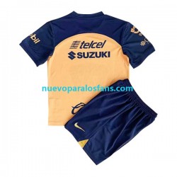 Camiseta de Fútbol Pumas UNAM Niño Exterior 2022-2023 Manga Corta
