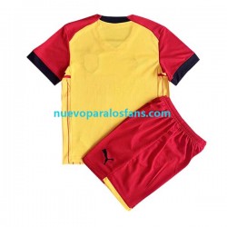 Camiseta de Fútbol RC Lens Niño Casa 2022-2023 Manga Corta