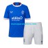 Camiseta de Fútbol Rangers Niño Casa 2022-2023 Manga Corta