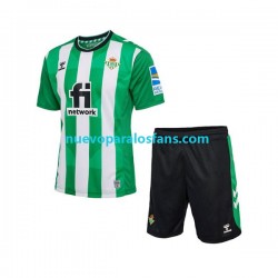 Camiseta de Fútbol Real Betis Niño Casa 2022-2023 Manga Corta