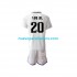 Camiseta de Fútbol Real Madrid Vinicius Junior 20 Niño Casa 2022-2023 Manga Corta