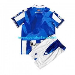 Camiseta de Fútbol Real Sociedad Niño Casa 2022-2023 Manga Corta
