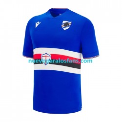 Camiseta de Fútbol Sampdoria Hombre Casa 2022-2023 Manga Corta