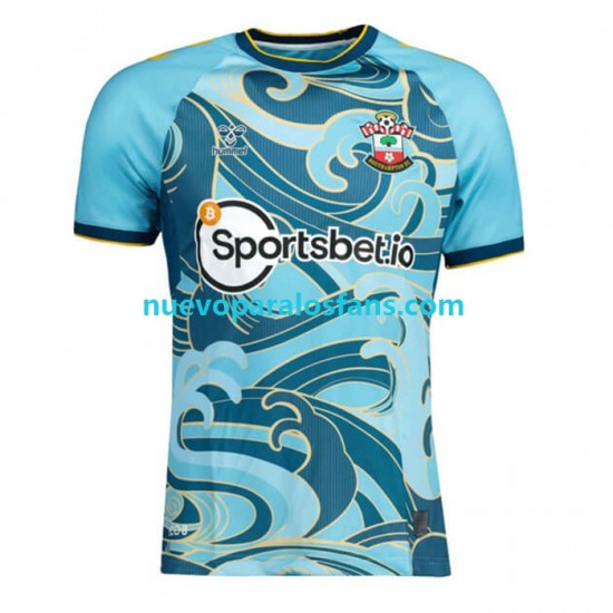 Camiseta de Fútbol Southampton Hombre Exterior 2022-2023 Manga Corta