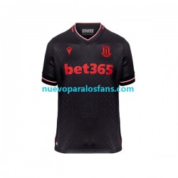 Camiseta de Fútbol Stoke City Hombre Exterior 2022-2023 Manga Corta