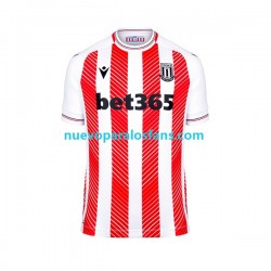 Camiseta de Fútbol Stoke City Hombre Casa 2022-2023 Manga Corta
